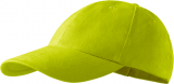 Sapca unisex, reglabila, lime, 6P, Malfini
